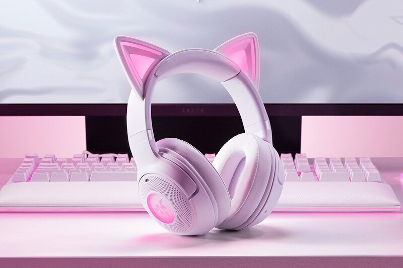 Bluetooth-гарнітура Razer Kraken Kitty V2 BT White (RZ04-04860600-R3M1)