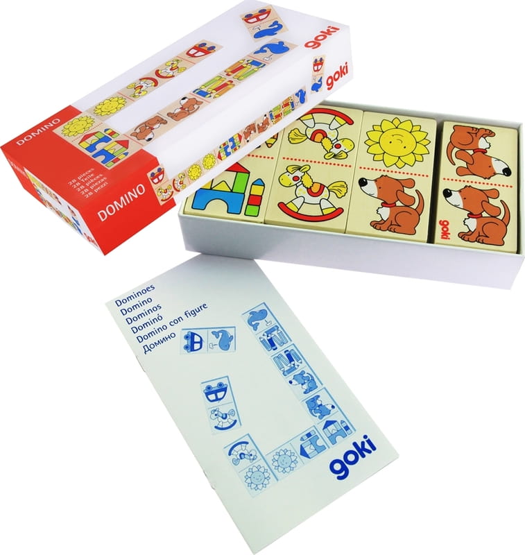 Настольная игра Goki Мое первое домино (56696)