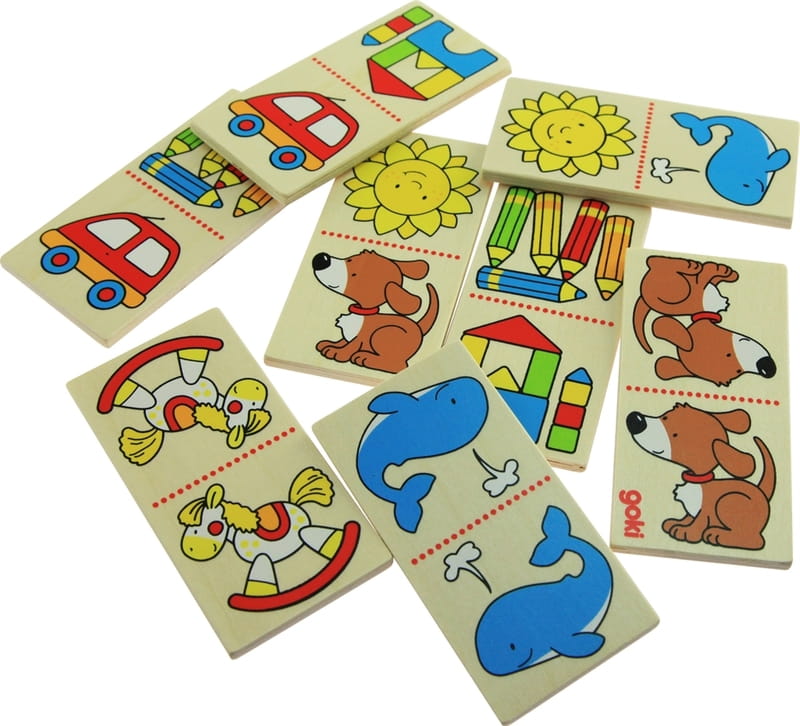 Настольная игра Goki Мое первое домино (56696)