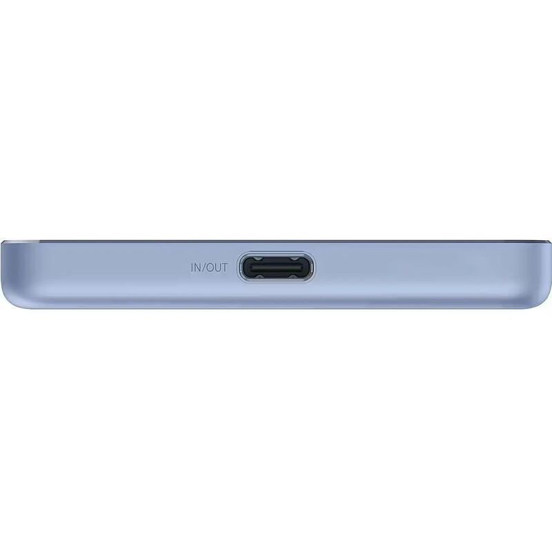 Универсальная мобильная батарея Xiaomi 5000mAh 15W Super Slim Magnetic&Wireless Light Blue (BHR08POGL)