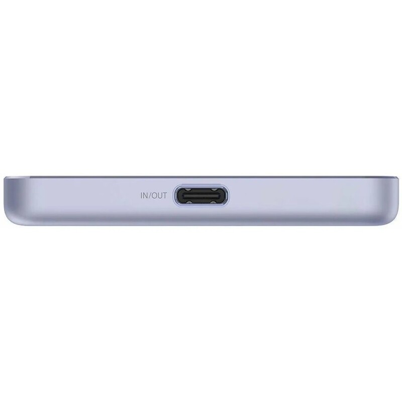 Універсальна мобільна батарея Xiaomi 5000mAh 15W Super Slim Magnetic&Wireless Purple (BHR08PNGL)