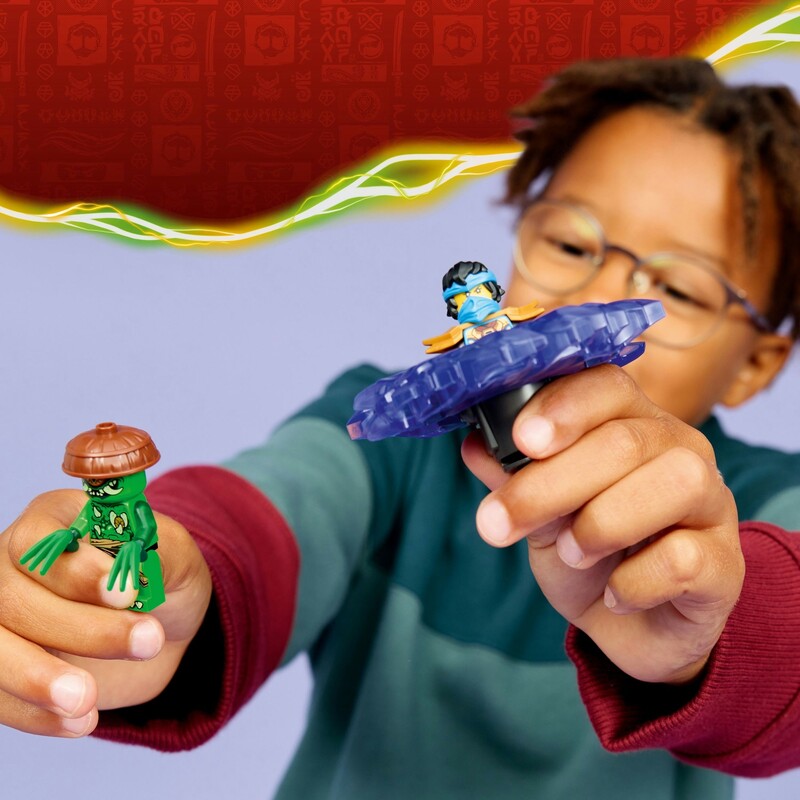 Конструктор LEGO Ninjago Ния против спинера монстра-мутанта (71849)