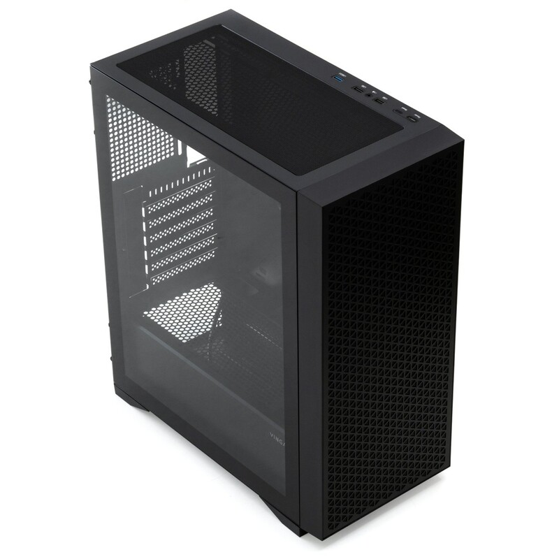 Корпус Vinga Munificent Black без БЖ