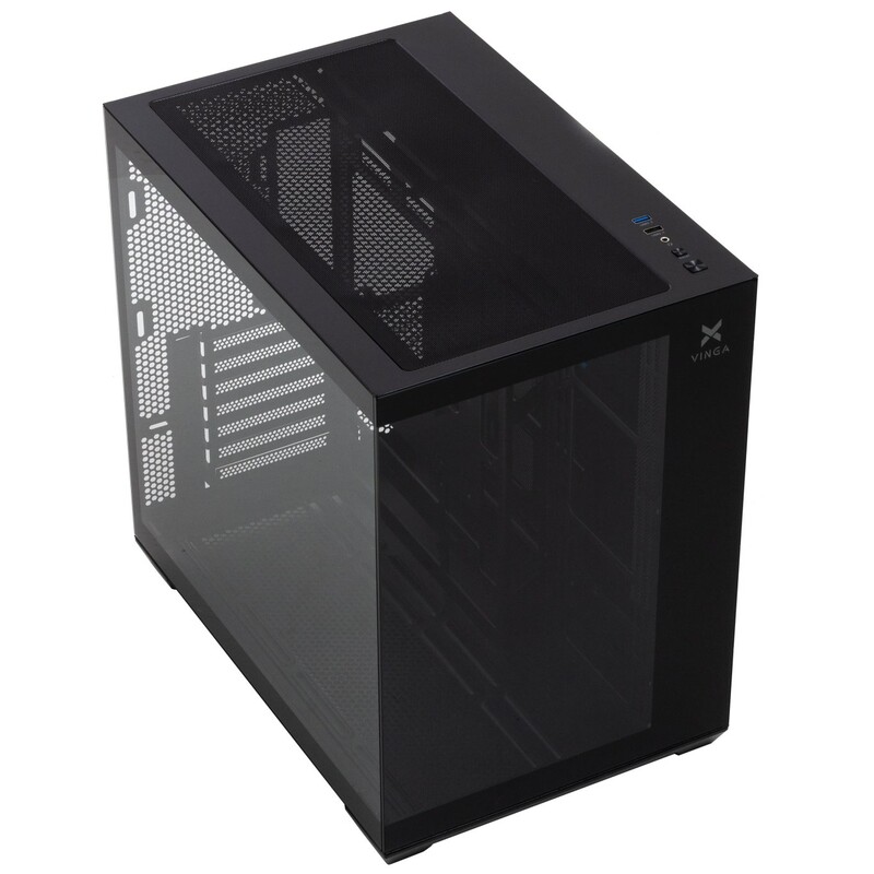 Корпус Vinga Bulldog Black без БП