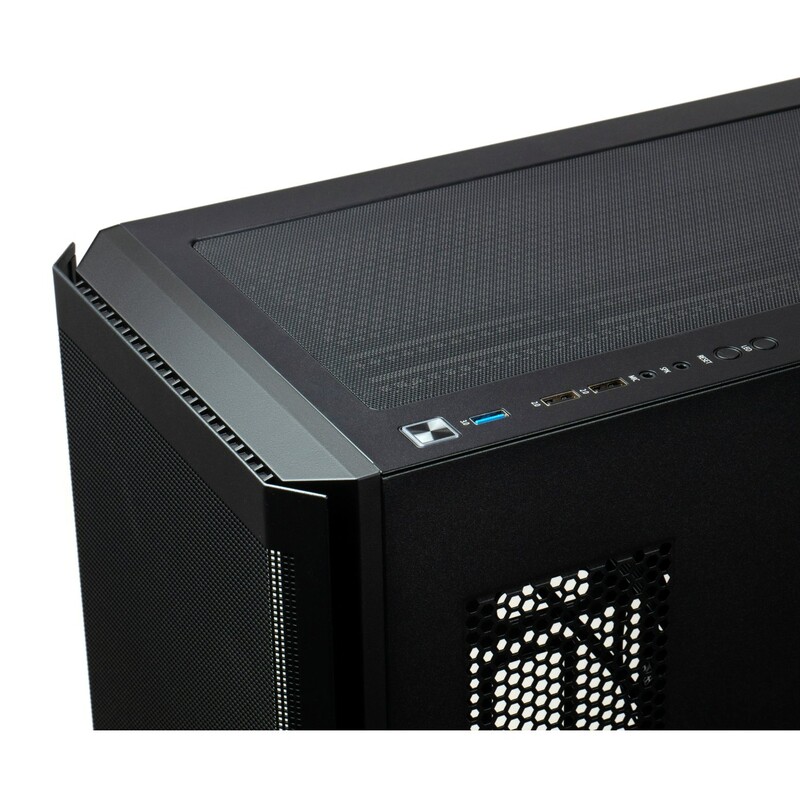 Корпус Vinga Darklight Black без БП
