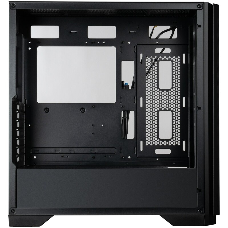 Корпус Vinga Darklight Black без БП