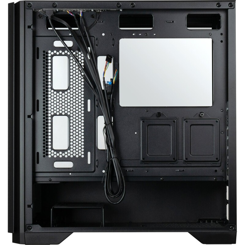 Корпус Vinga Darklight Black без БП