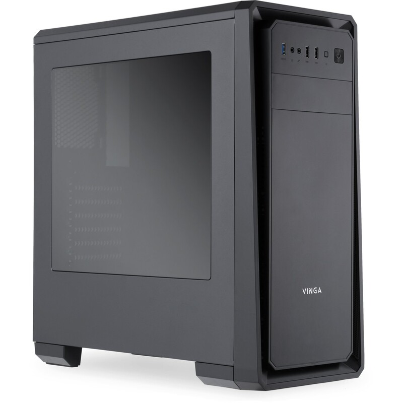 Корпус Vinga Sain 1 Black без БП