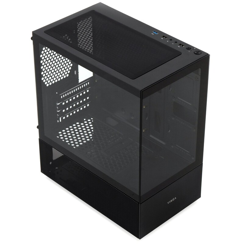 Корпус Vinga Recusant Black без БЖ
