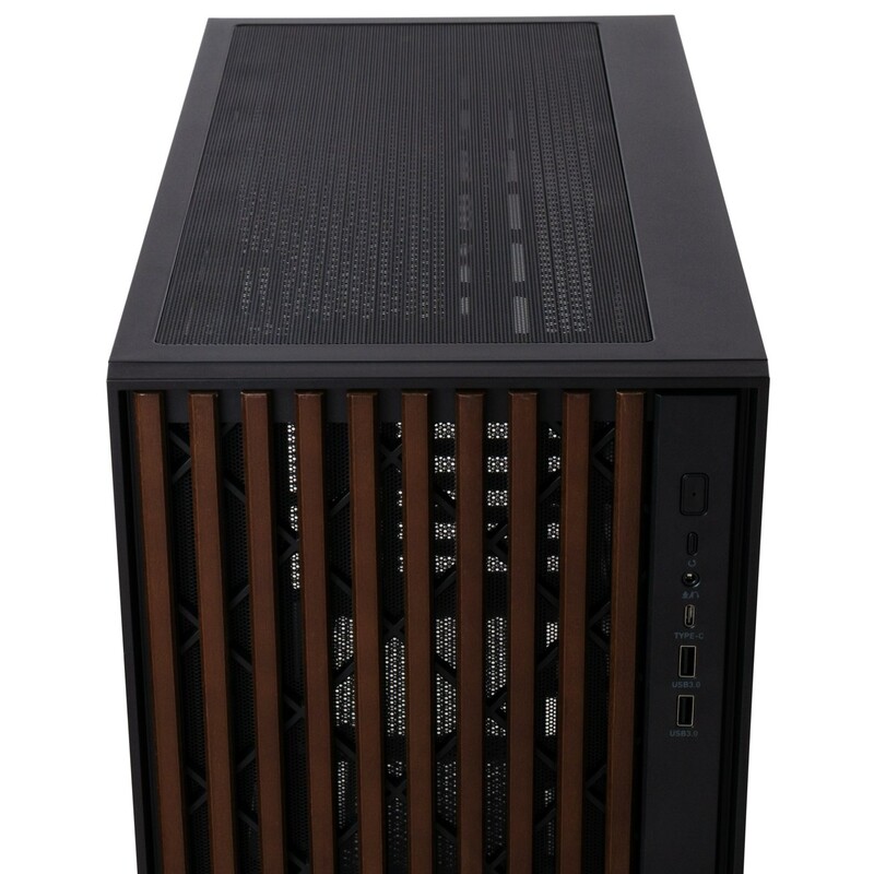 Корпус Vinga Linden Black без БЖ