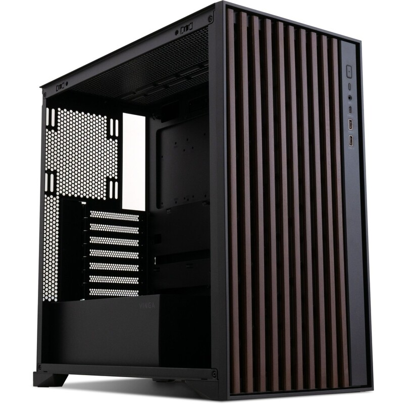 Корпус Vinga Linden Black без БЖ