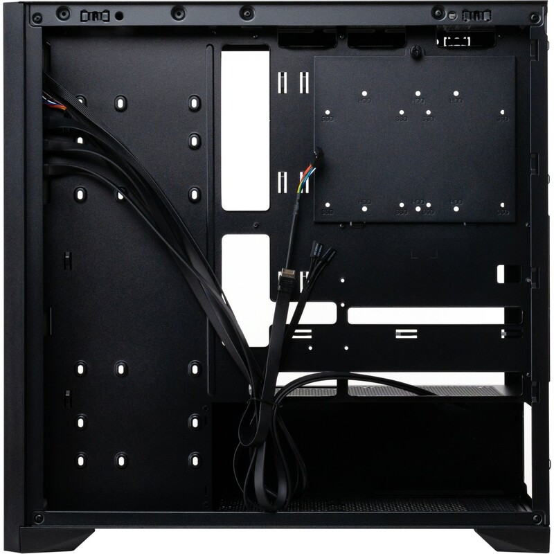 Корпус Vinga Linden Black без БЖ