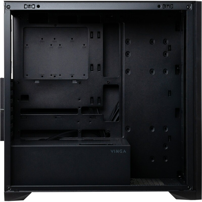 Корпус Vinga Linden Black без БЖ