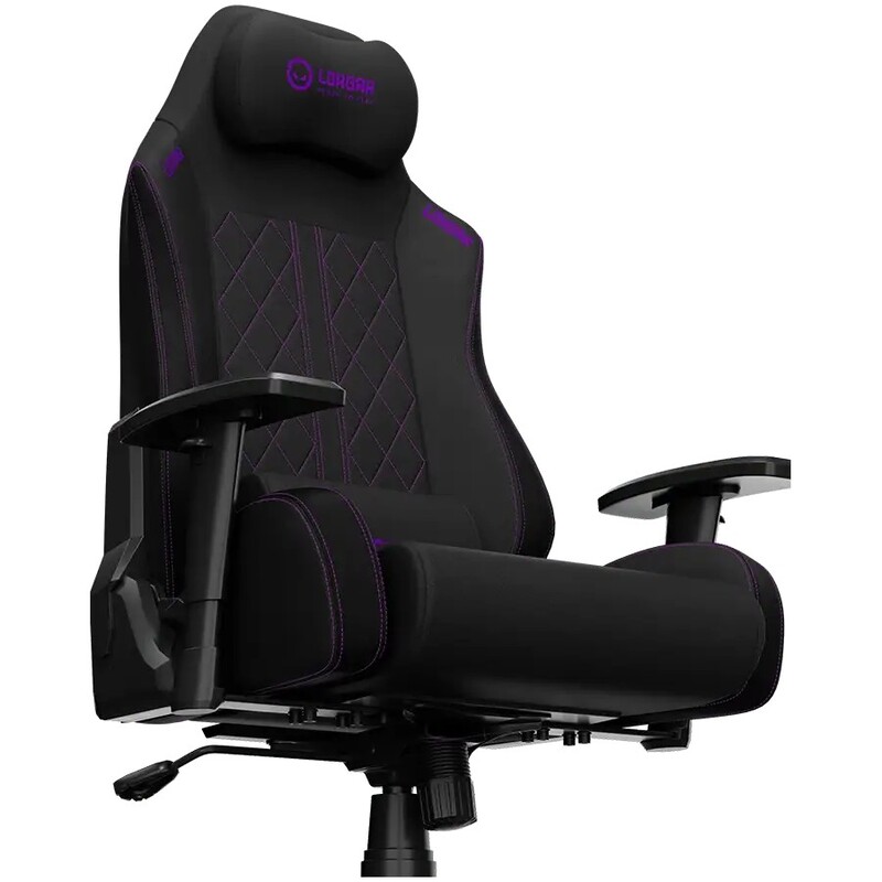 Кресло для геймеров Lorgar Pro CHA41 Black/Purple (LRG-CHA41-BK-PR)