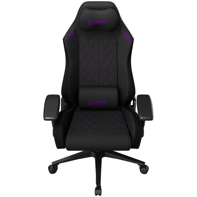 Кресло для геймеров Lorgar Pro CHA41 Black/Purple (LRG-CHA41-BK-PR)