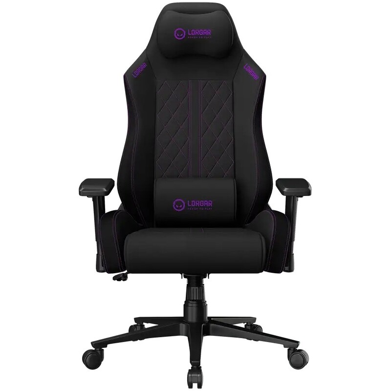Кресло для геймеров Lorgar Pro CHA41 Black/Purple (LRG-CHA41-BK-PR)