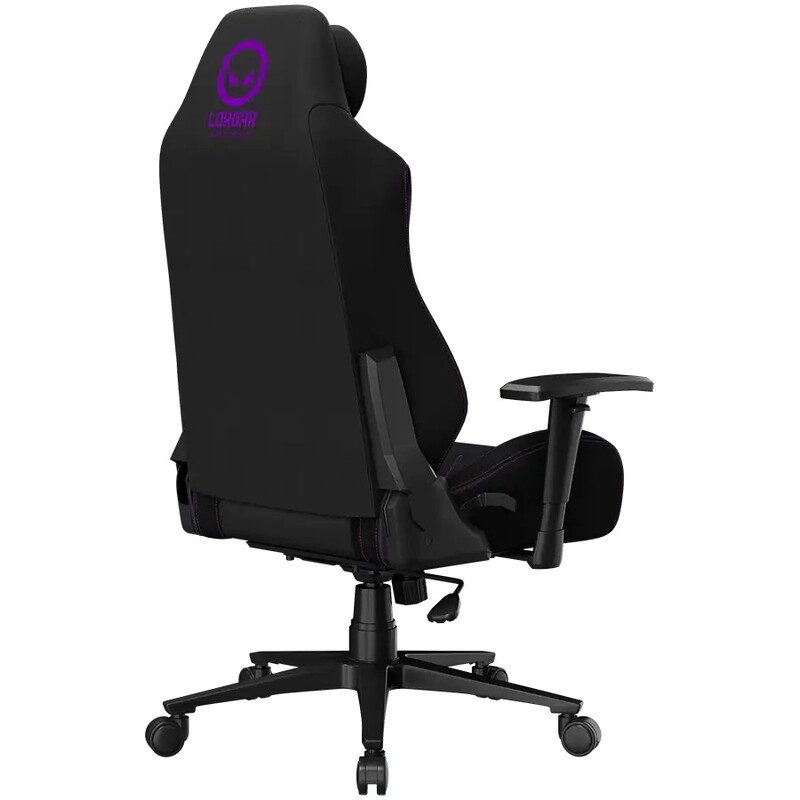 Кресло для геймеров Lorgar Pro CHA41 Black/Purple (LRG-CHA41-BK-PR)