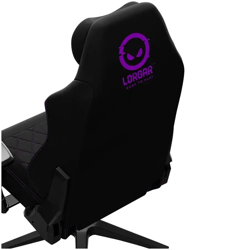 Кресло для геймеров Lorgar Pro CHA41 Black/Purple (LRG-CHA41-BK-PR)