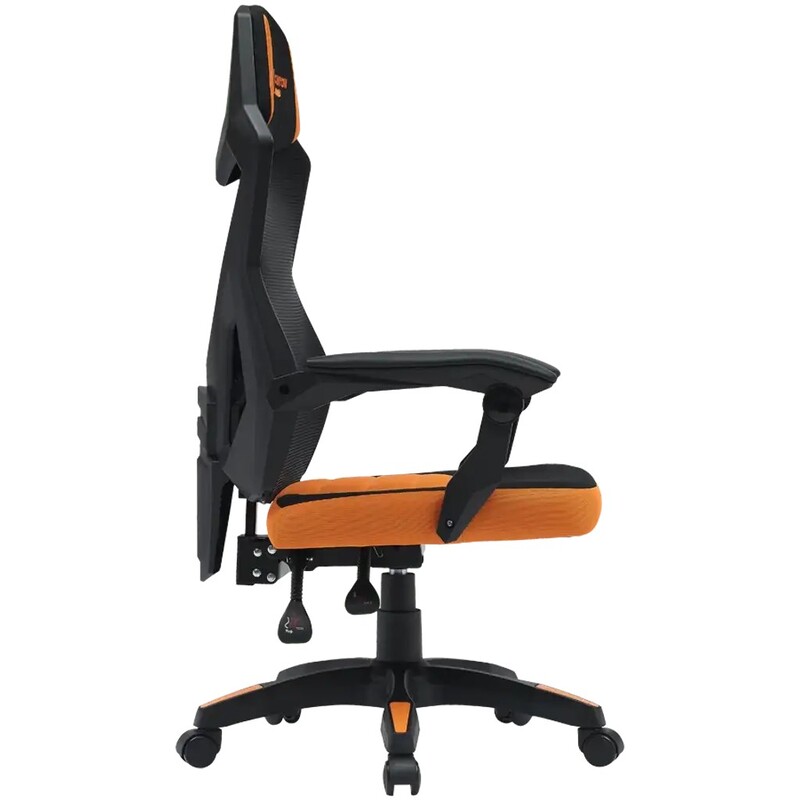 Кресло для геймеров Canyon Wave MCH02 Mesh Black/Orange (CNE-MCH02)