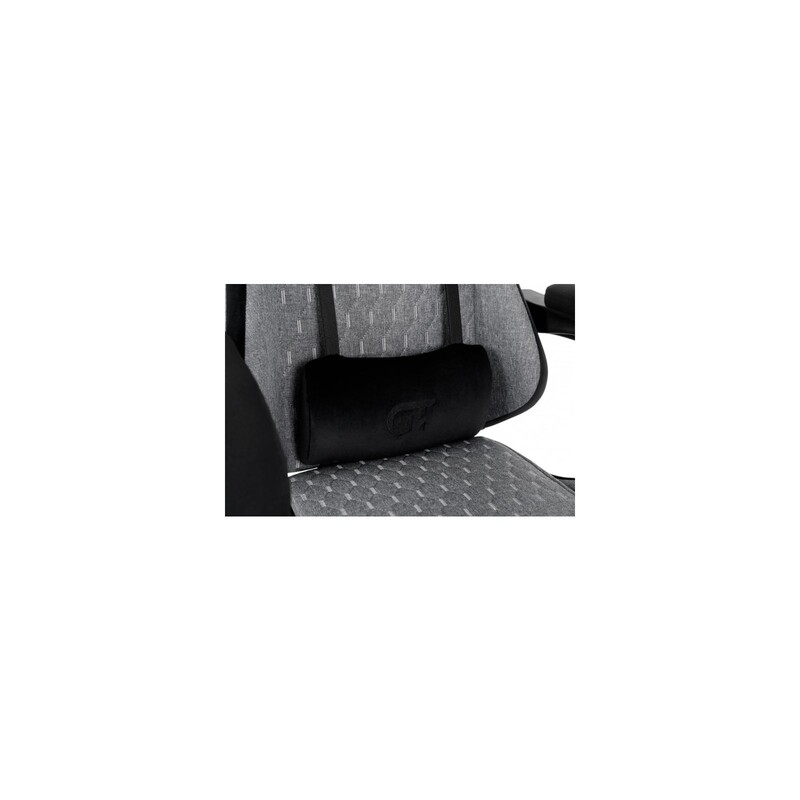 Кресло для геймеров GT Racer X-2324 Fabric Gray/Black Suede
