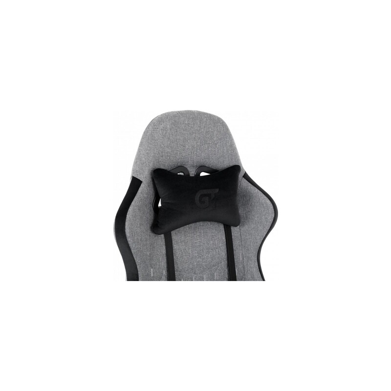 Кресло для геймеров GT Racer X-2324 Fabric Gray/Black Suede