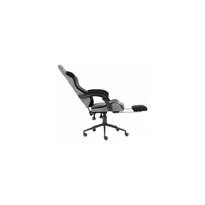 Кресло для геймеров GT Racer X-2324 Fabric Gray/Black Suede