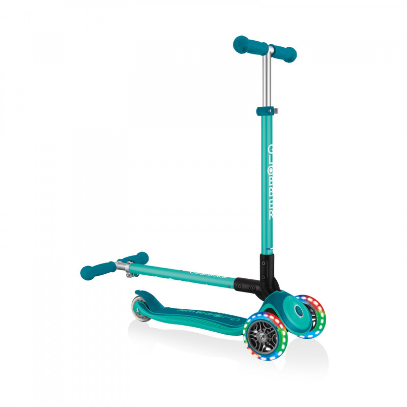 Самокат Globber Primo Foldable Fantasy Lights Green (432-106-3)