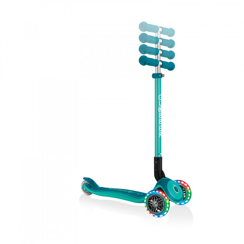 Самокат Globber Primo Foldable Fantasy Lights Green (432-106-3)