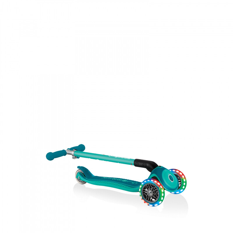 Самокат Globber Primo Foldable Fantasy Lights Green (432-106-3)
