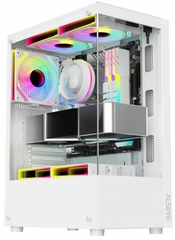 Корпус Alseye Spider-W (5 fans) White (AS.07.0137)