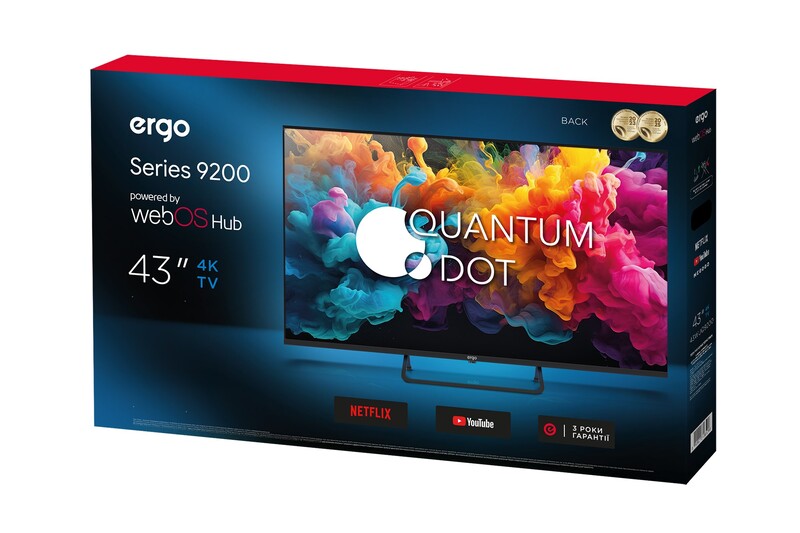 Телевізор Ergo 43WUQ9200