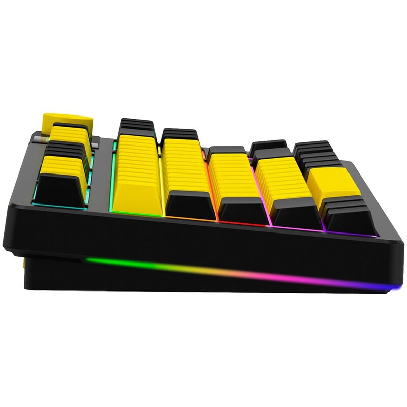 Клавіатура Lorgar Pro KBP70TKLW Wireless Black/Yellow (LRG-KBP70TKLW-YL-US)