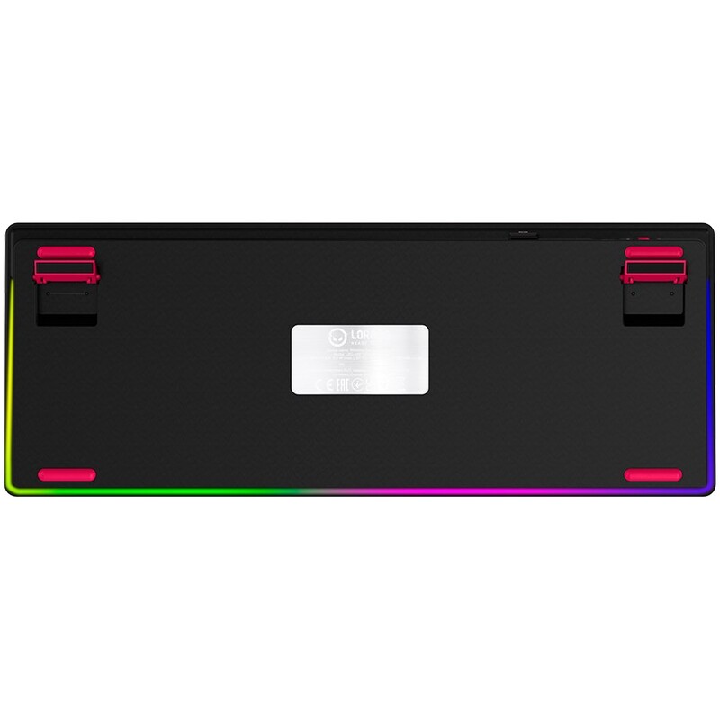 Клавиатура Lorgar Pro KBP70TKLW Wireless Black/Red (LRG-KBP70TKLW-BK-US)