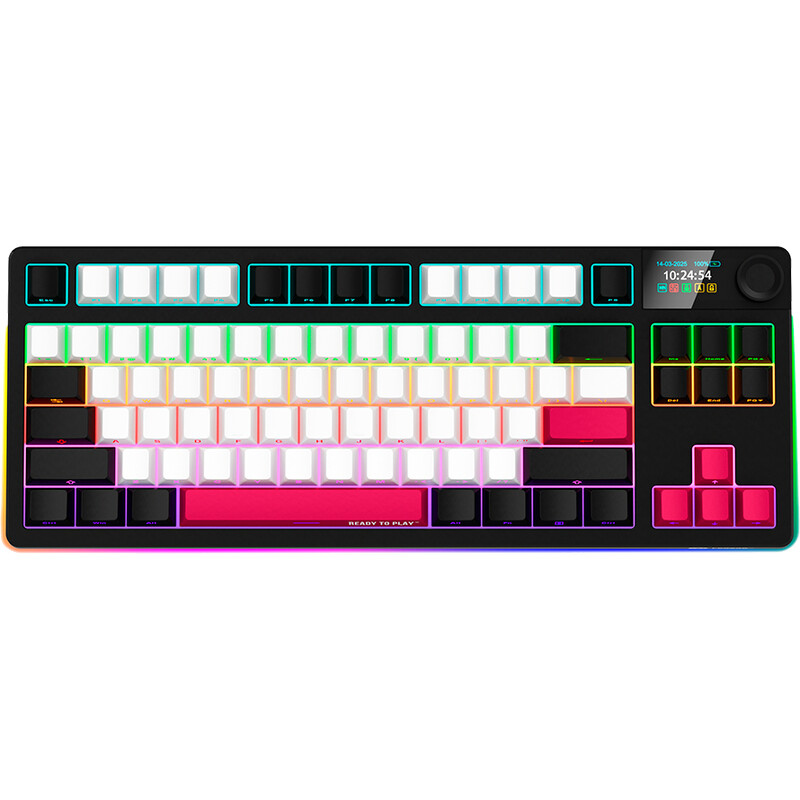 Клавиатура Lorgar Pro KBP70TKLW Wireless Black/Red (LRG-KBP70TKLW-BK-US)