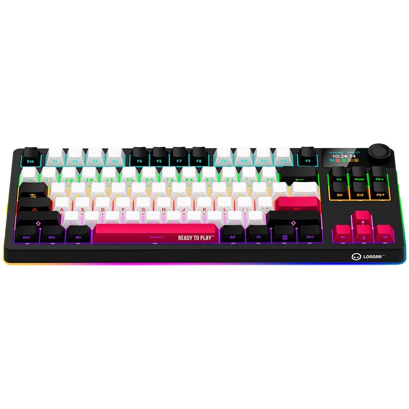 Клавиатура Lorgar Pro KBP70TKLW Wireless Black/Red (LRG-KBP70TKLW-BK-US)