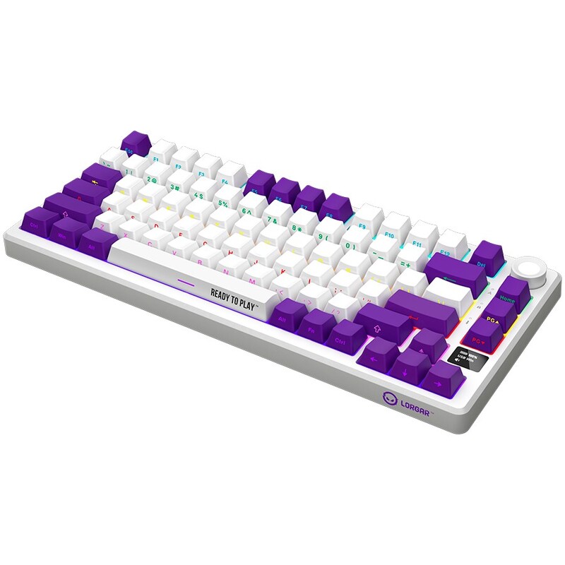 Клавиатура Lorgar Pro KBP7075W Wireless White (LRG-KBP7075W-WH-US)
