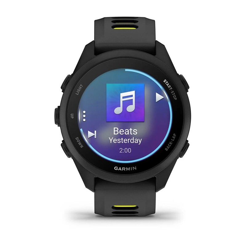 Смарт-годинник Garmin Forerunner 170 Music GPS Black/Amp Yellow (010-03920-10)
