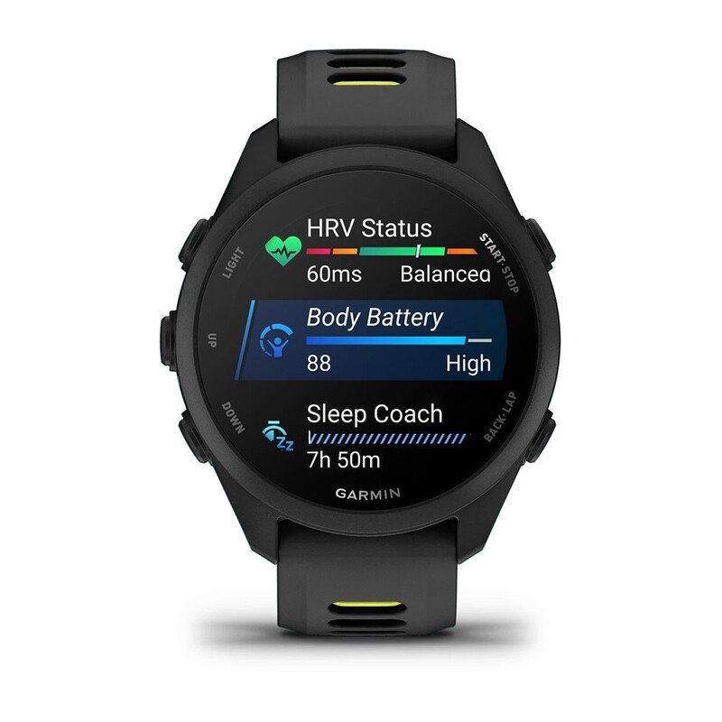 Смарт-годинник Garmin Forerunner 170 Music GPS Black/Amp Yellow (010-03920-10)
