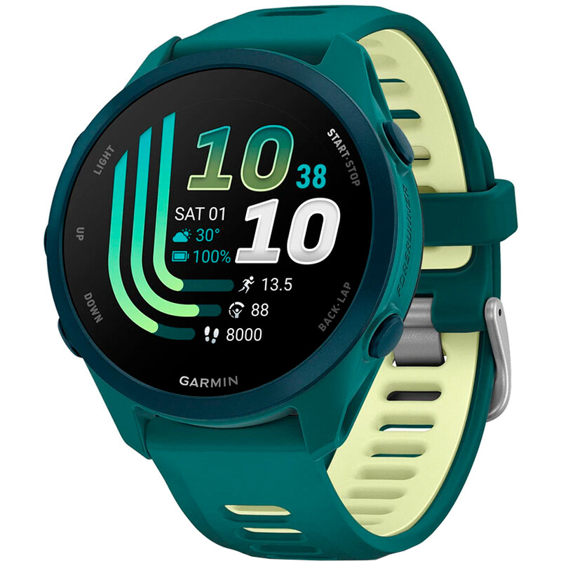 Смарт-часы Garmin Forerunner 170 Music GPS Teal Green/Citron (010-03920-12)