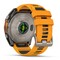 Фото - Смарт-годинник Garmin Fenix 8 51mm AMOLED Sapphire Titanium with Spark Orange/Graphite Silicone Band (010-02905-11) | click.ua