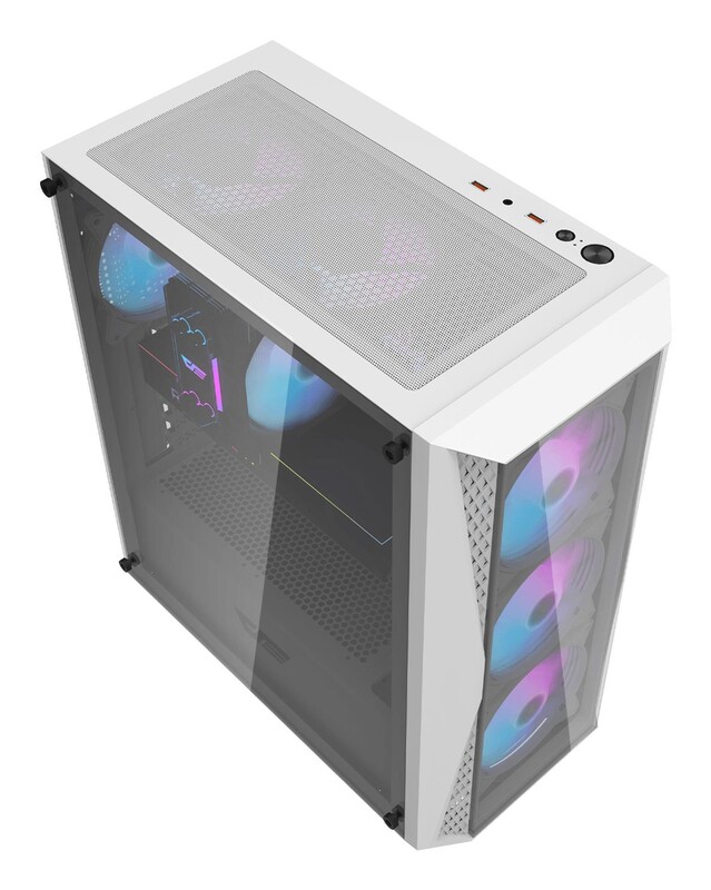 Корпус DarkFlash DK352 Plus White