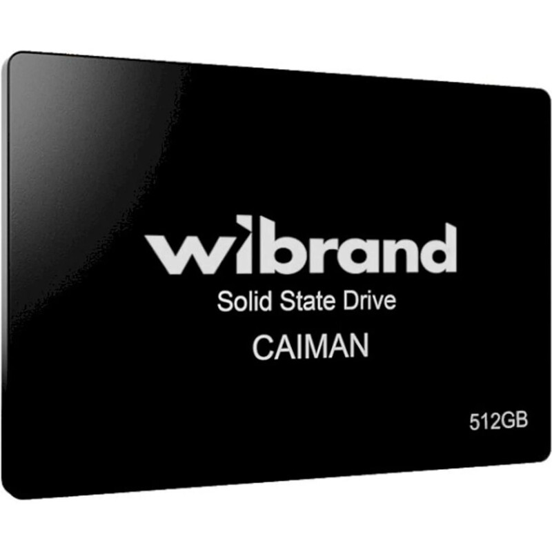 Накопитель SSD 512GB Wibrand Caiman 2.5" SATA 3D NAND TLC (WI2.5SSD/CA512GBST)