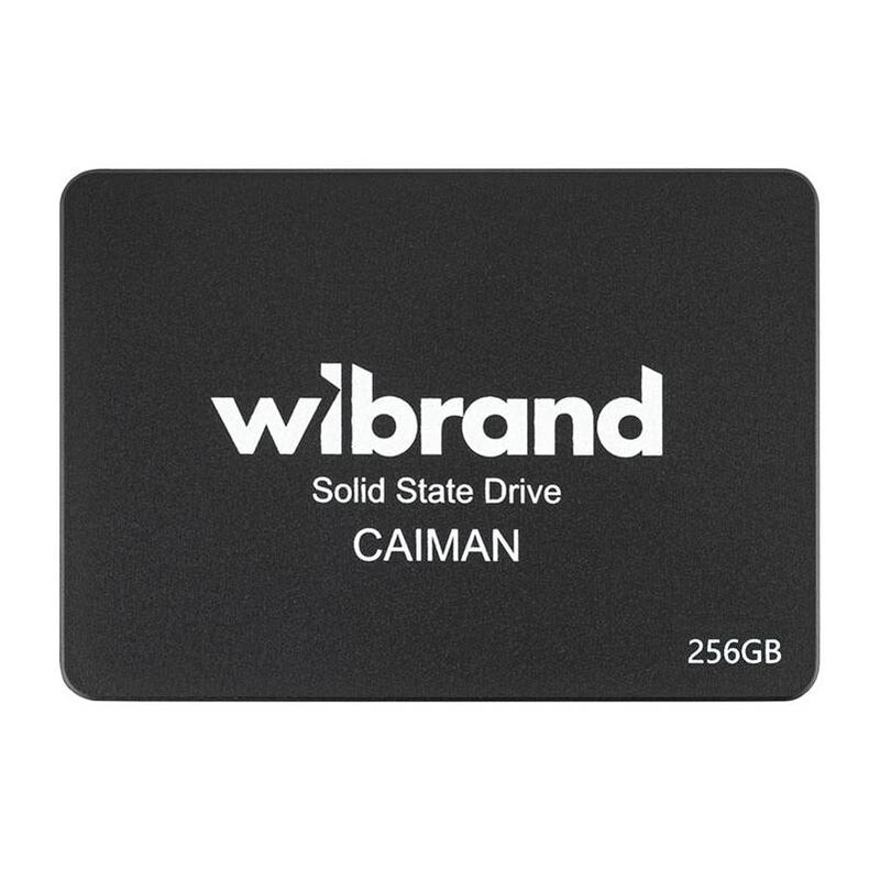 Накопичувач SSD 256GB Wibrand Caiman 2.5" SATA 3D NAND TLC (WI2.5SSD/CA256GBST)