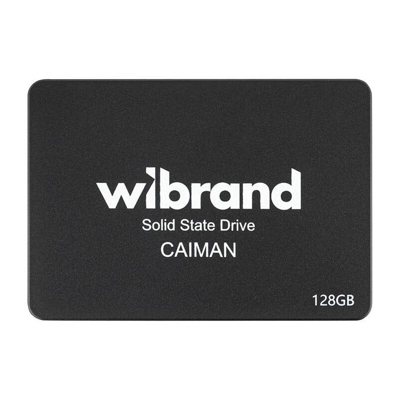 Накопичувач SSD 128GB Wibrand Caiman 2.5" SATA 3D NAND TLC (WI2.5SSD/CA128GBST)