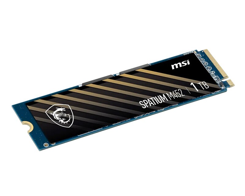 Накопитель SSD 1TB MSI Spatium M452 M.2 2280 PCIe 4.0 x4 NVMe 3D NAND TLC (S78-440L970-P83)