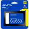 Фото - Накопитель SSD 2TB A-Data Ultimate SU650 2.5 SATAIII 3D NAND TLC (ASU650SS-2TT-R) | click.ua