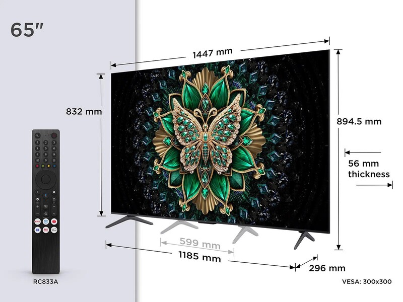 Телевизор TCL 65C61K