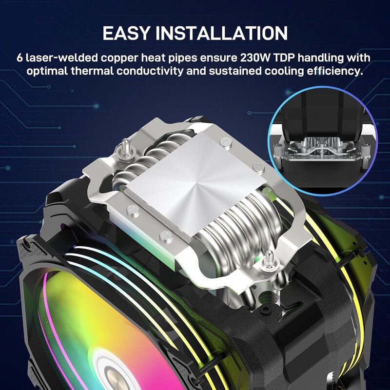 Кулер процессорный Alseye M120D-B-Plus II (AS.01.01.0052)