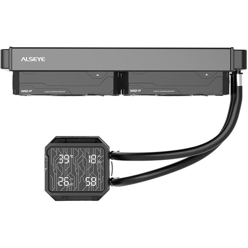 Система водяного охлаждения Alseye Q240 Plus Black (AS.02.11.0021)
