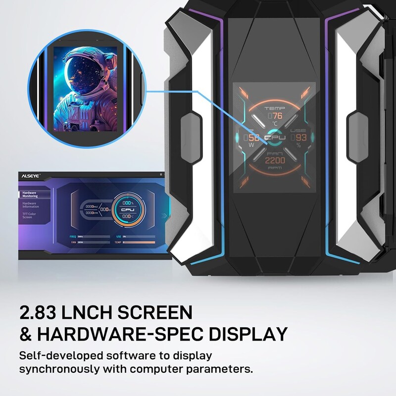 Кулер процессорный Alseye i600 Pro-B (AS.01.10.0016)